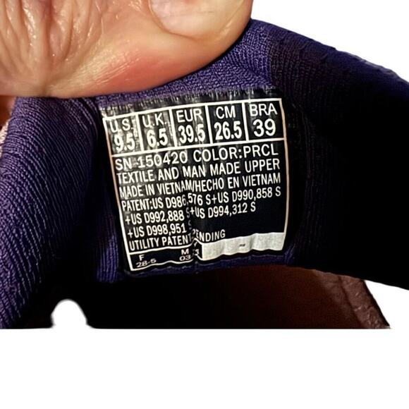 Skechers Size 9.5 Slip Ins Vegan Purple and Pink Glide Step Pro Sneakers - Picture 11 of 14